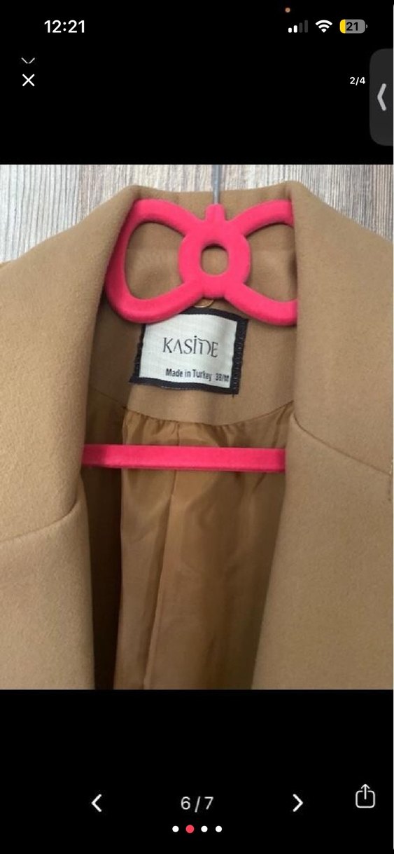 Kürklü Kadın Kaban - Görsel 4