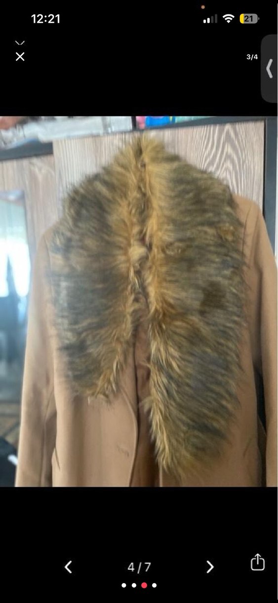 Kürklü Kadın Kaban - Görsel 2