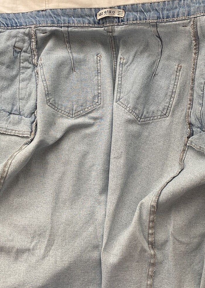 Uzun kot etek - Görsel 3