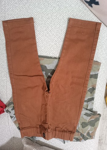 Kahverengi Kamuflaj Desenli Erkek Bebek Takımı - Görsel 3