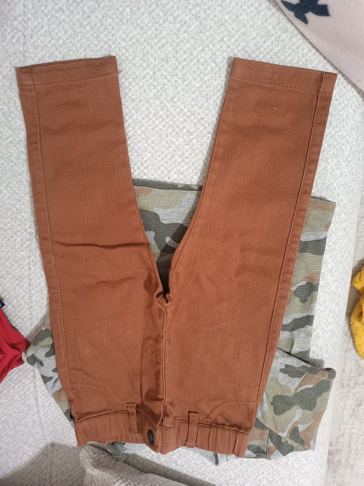 Kahverengi Kamuflaj Desenli Erkek Bebek Takımı - Görsel 3