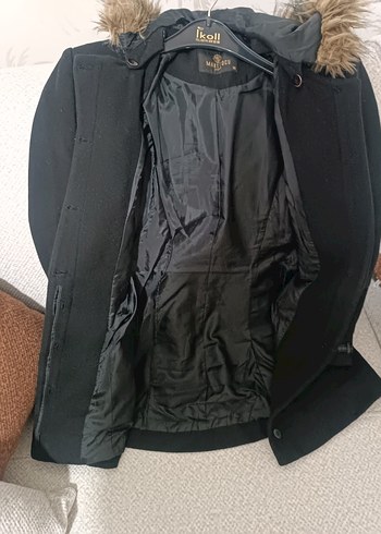 Siyah Kürklü Hamile Kabanı - Görsel 4