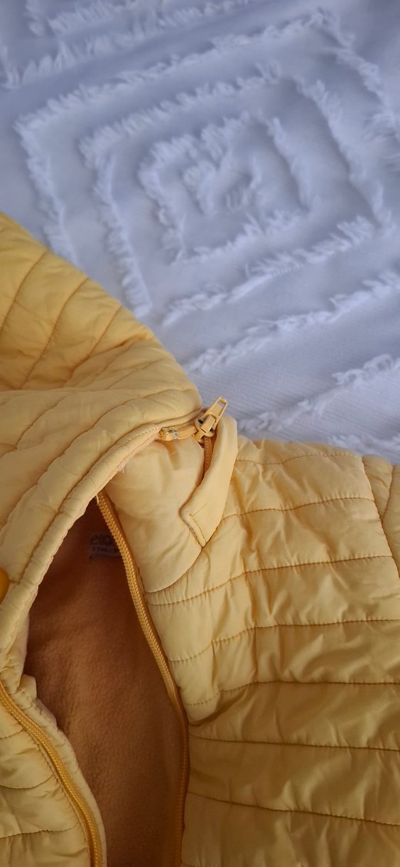 Hellobaby Sarı Fermuarlı Erkek Çocuk Mont - Görsel 2