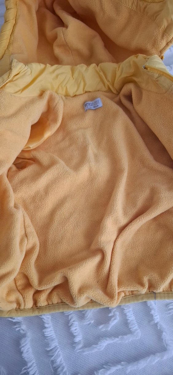 Hellobaby Sarı Fermuarlı Erkek Çocuk Mont - Görsel 4