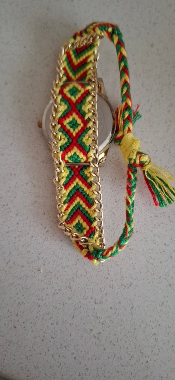 Renkli  El işi Bohem Kadın Saati - Görsel 4