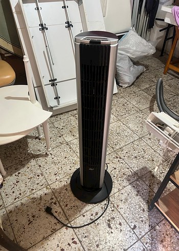 Siyah Dikey Kule Fan - Görsel 2