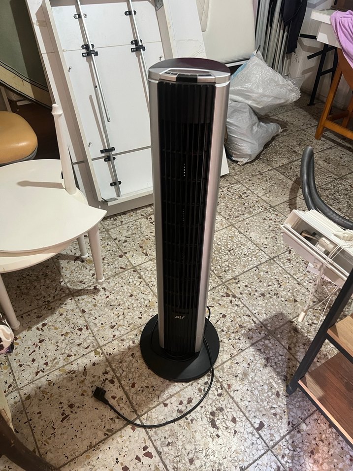 Siyah Dikey Kule Fan - Görsel 2