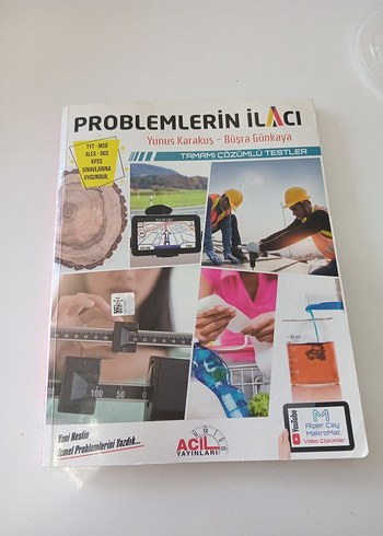 Problemlerin İlacı - Tamamı Çözümlü Testler Kitabı
