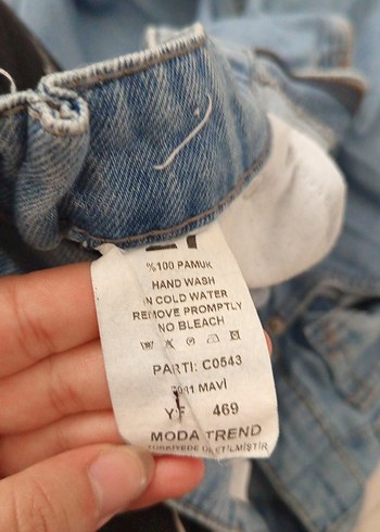 Mavi Rahat Kesim Midi Boy Kadın Kot Pantolon - Görsel 3