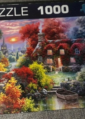 1000 Parça Çok Renkli Manzara Puzzle - Görsel 2