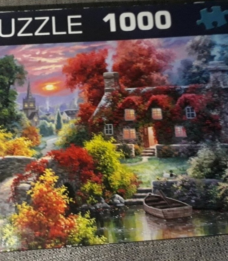1000 Parça Çok Renkli Manzara Puzzle - Görsel 2
