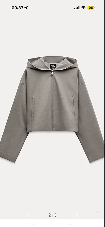 Zara Zara gri ceket