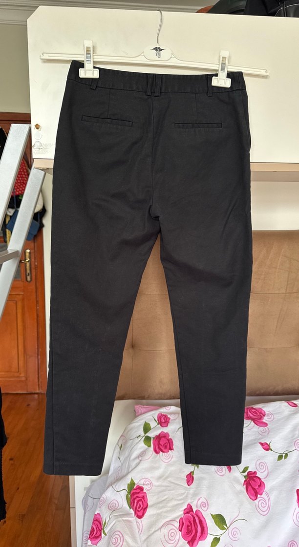 Kadın Siyah Ofis Pantolonu - Görsel 2