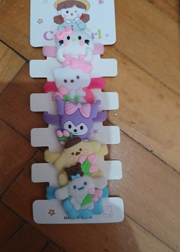 sanrio karakterli lastikli tokalar - Görsel 2
