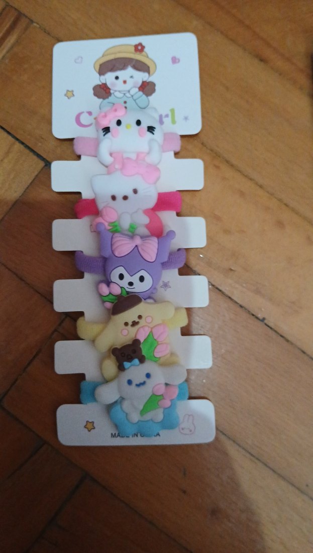 sanrio karakterli lastikli tokalar - Görsel 2