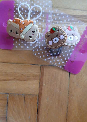 tatlı mini lastik toka - Görsel 2