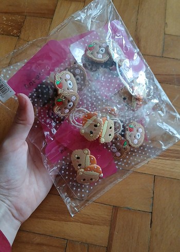 tatlı mini lastik toka - Görsel 4