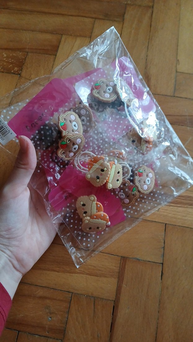 tatlı mini lastik toka - Görsel 4