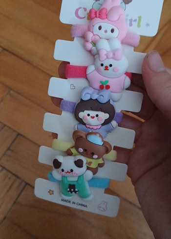 eğlenceli ve çok renkli lastik tokalar - Görsel 2