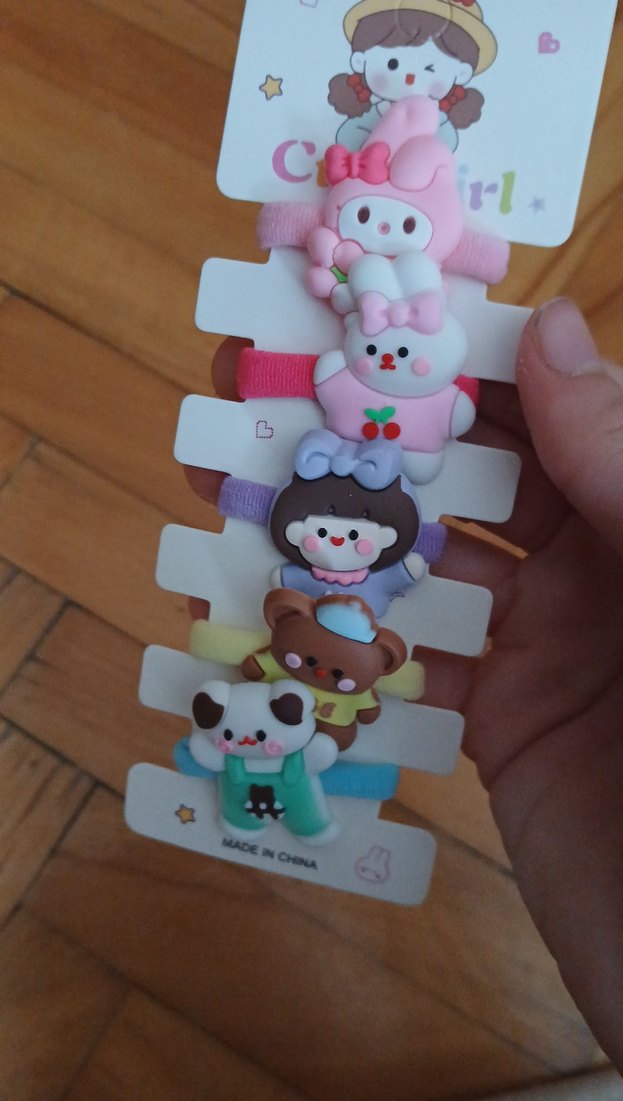 eğlenceli ve çok renkli lastik tokalar - Görsel 2