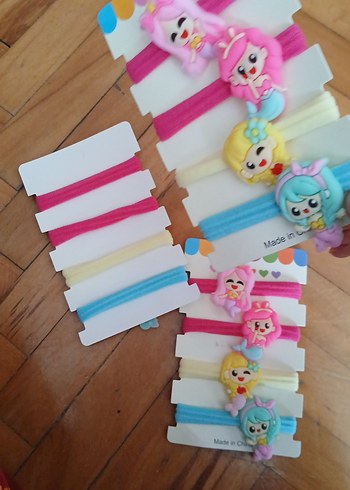 deniz kızlı lastik tokalar - Görsel 3