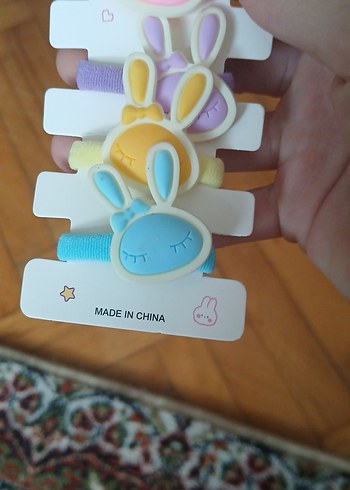 Tavşanlı lastik tokalar - Görsel 3