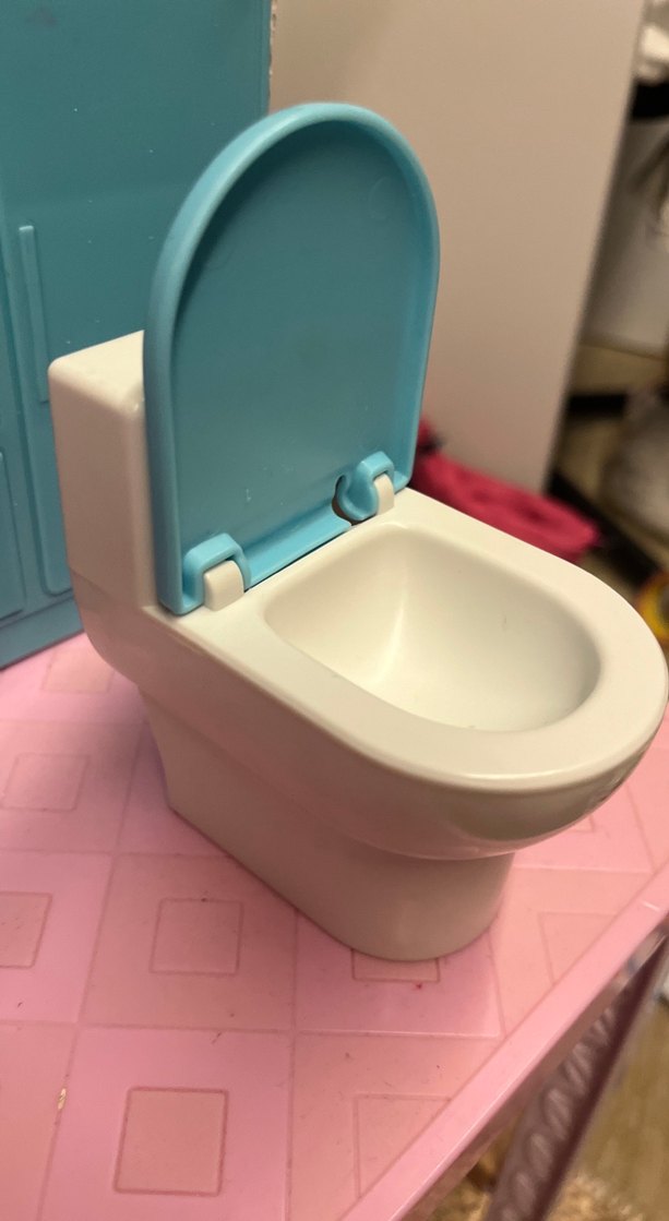 Barbie banyo seti 
Klozet ve lavabo - Görsel 3