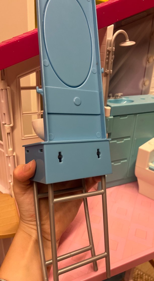 Barbie banyo seti 
Klozet ve lavabo - Görsel 5