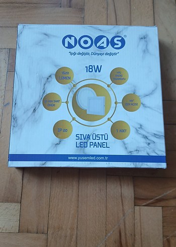 NOAS sıva üstü led panel - Görsel 4