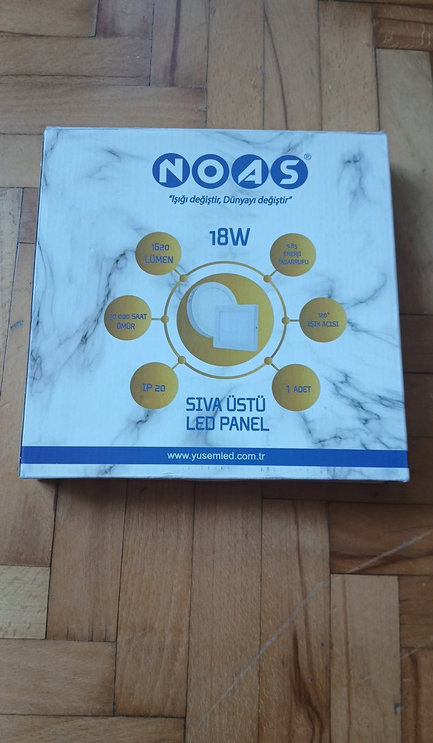 NOAS sıva üstü led panel - Görsel 4