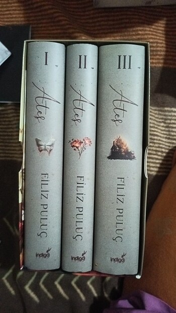 Ateş serisi kutulu (Ciltli) Filiz Puluç