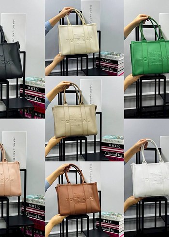Marc Jacobs A+++ KALİTE Bej Deri Kadın KolÇantası - Marc Jacobs