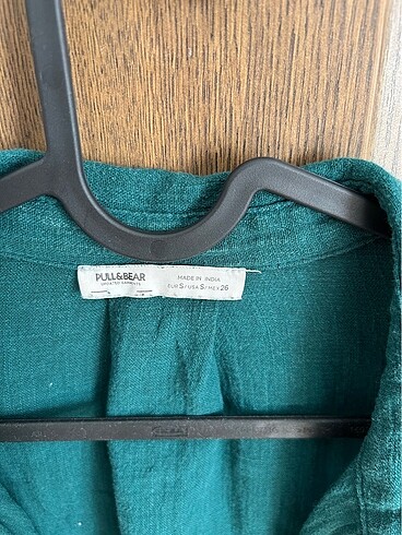 Pull and Bear Pull and bear keten oversize gömlek