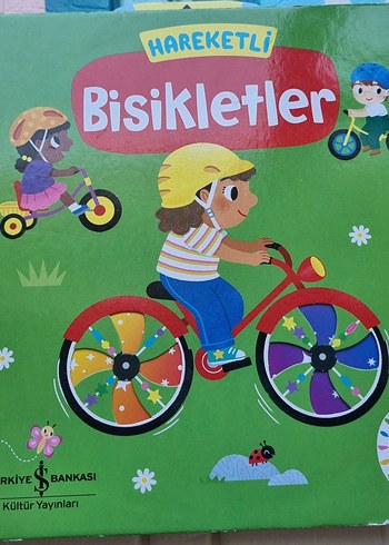Hareketli Bisikletler Çocuk Kitabı
