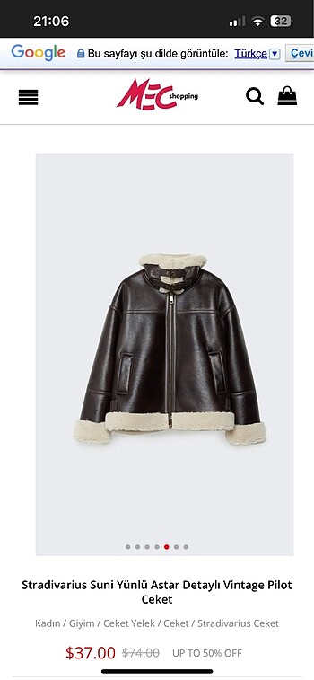 s Beden siyah Renk Stradivarius suni yünlü biker deri ceket