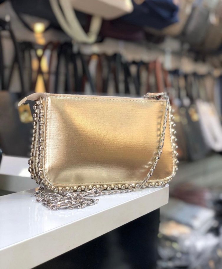 Zr muadili gold çanta - Görsel 3