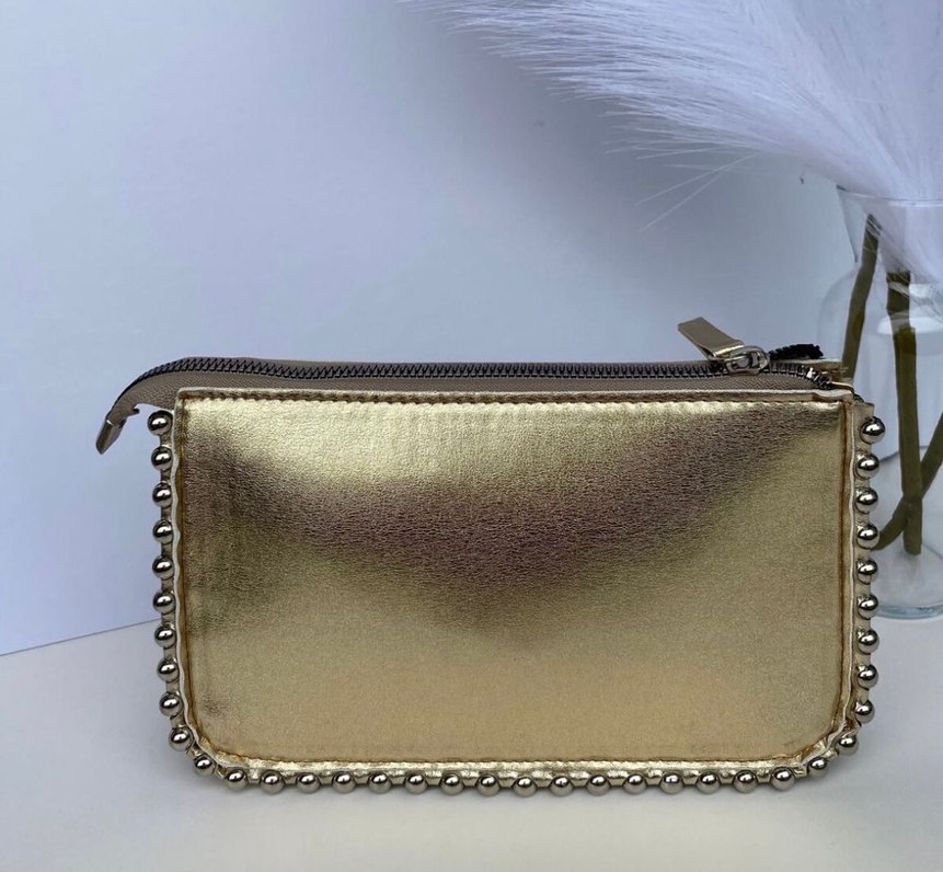Zr muadili gold çanta - Görsel 4