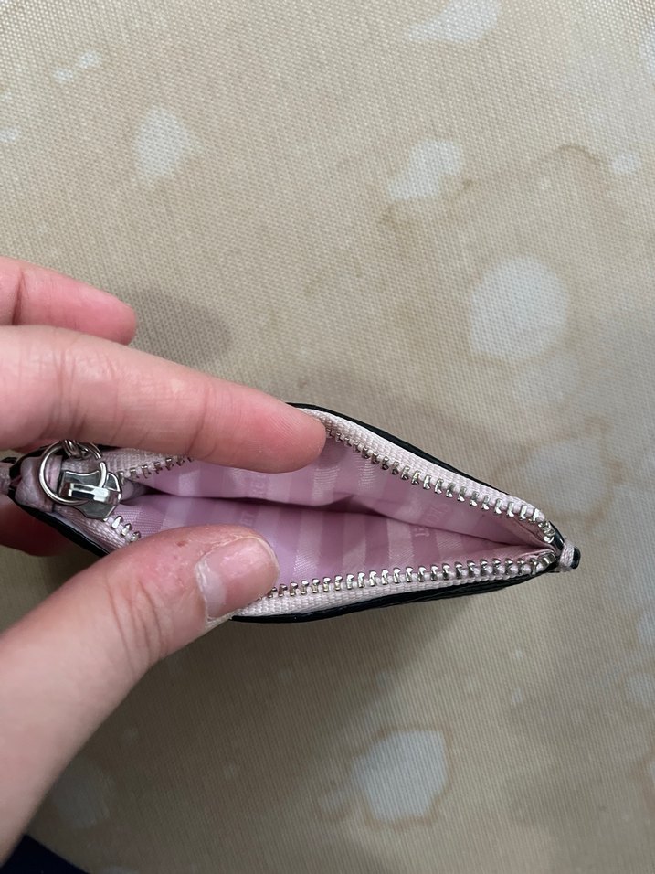 Victoria's Secret Pembe Kadın Deri Kartlık - Görsel 5