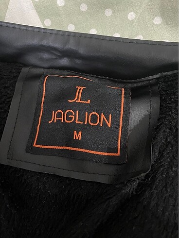 siyah jaglion deri ceket