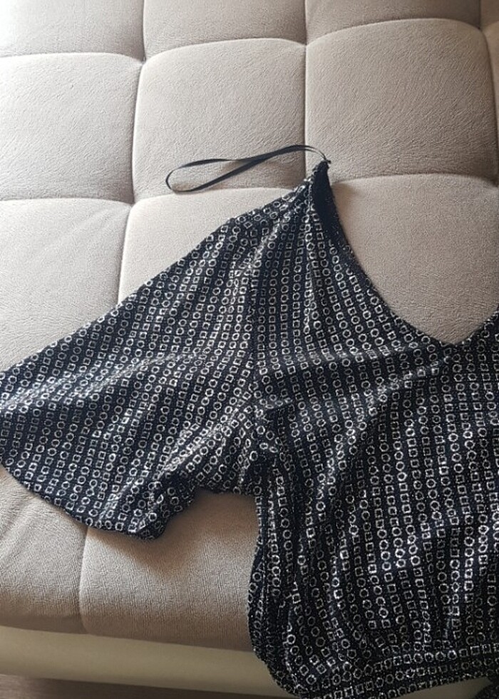 Işıltılı  bluz - Görsel 2