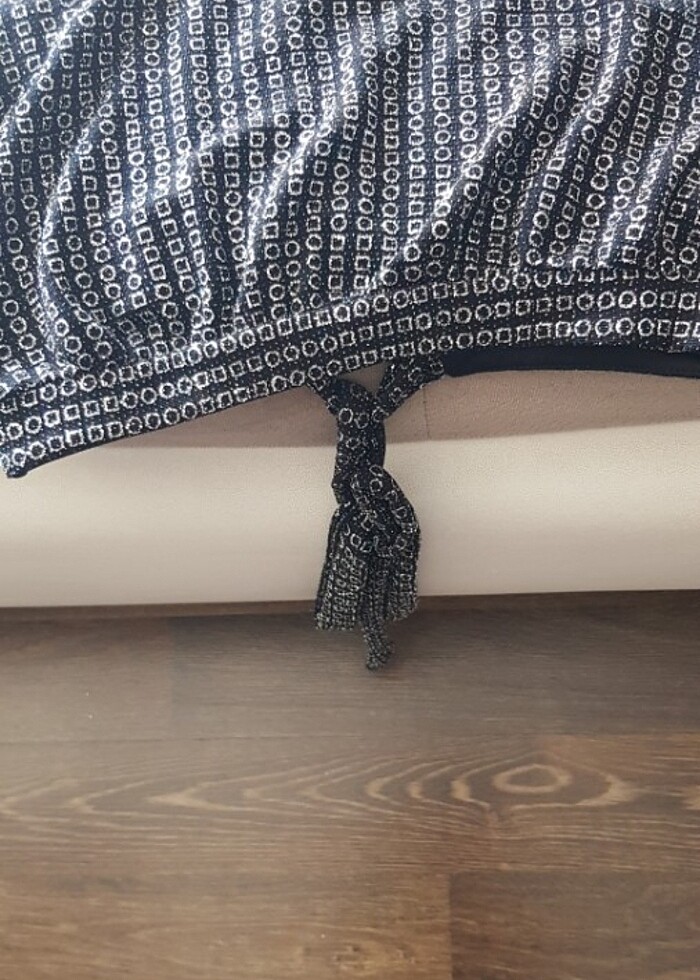 Işıltılı  bluz - Görsel 4