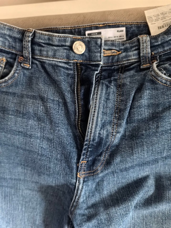 İspanyol paça kot - Görsel 4