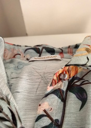 Desenli şort tulum S M L uyumlu - Görsel 5