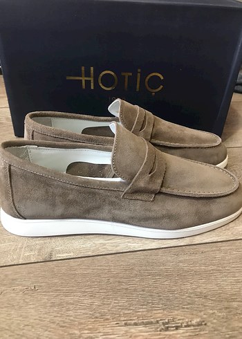 Hotiç Hotiç Bej Süet Erkek Günlük Loafer Ayakkabı