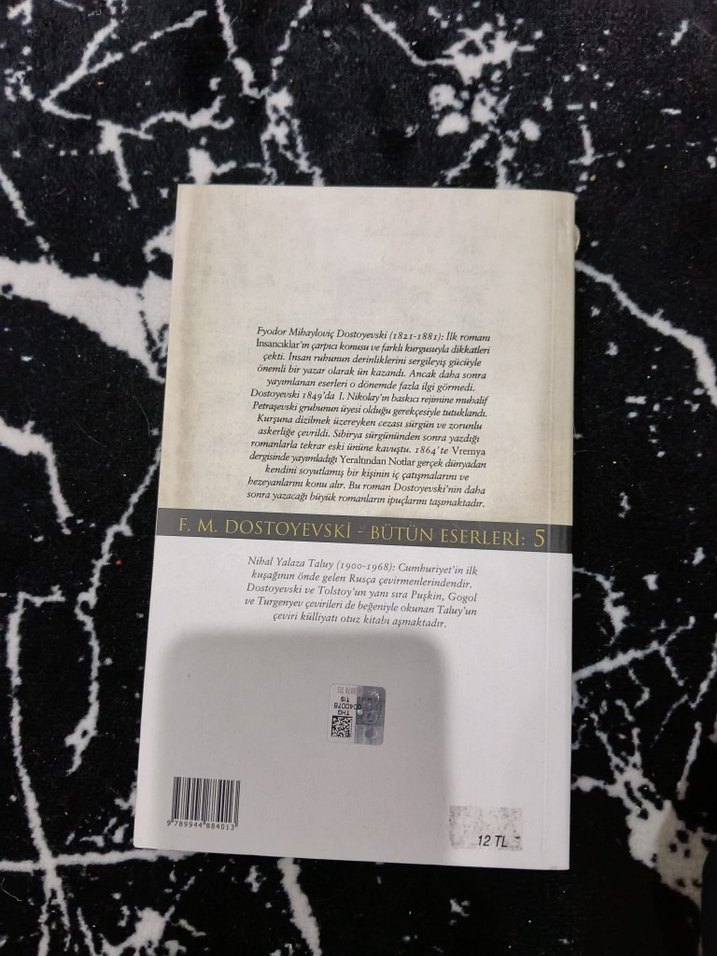 Yeraltından Notlar - Fyodor Dostoyevski - Görsel 2