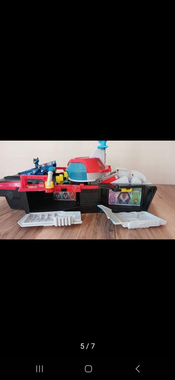 Paw patrol mighty uçak gemisi marine hq - Görsel 5