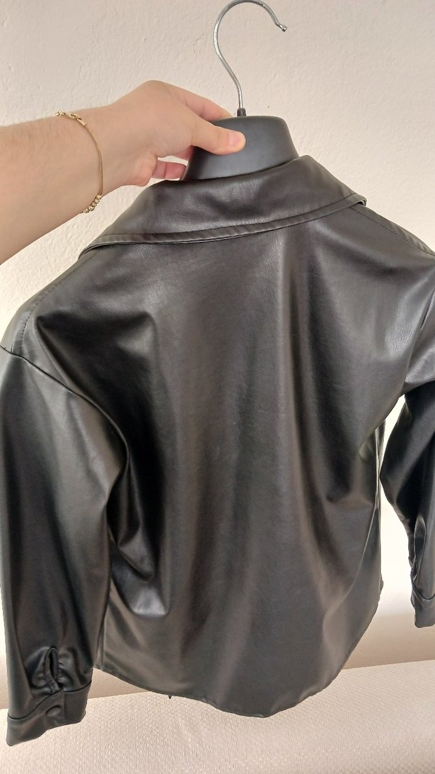 suni Deri Gömlek - Görsel 3