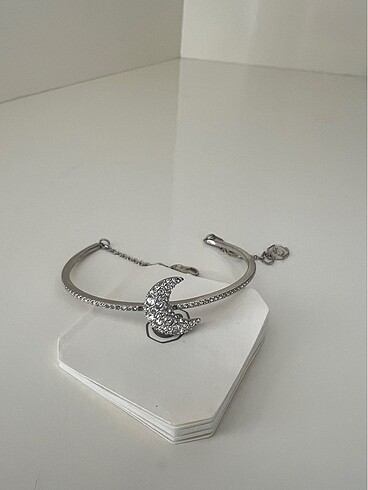 Swarovski sublima Ay BİLEKLİK