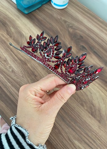 Beyaz Payetli Bohem Gelin Tacı - Görsel 3