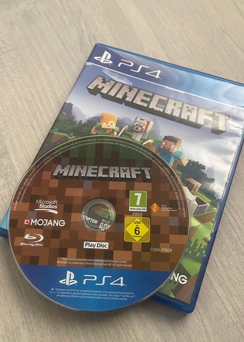 Minecraft PS4 Oyun CD ÇİZİKSİZ ve SIFIR - Görsel 5